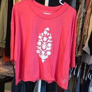FP Movement by Free People Coral Graphic Tee